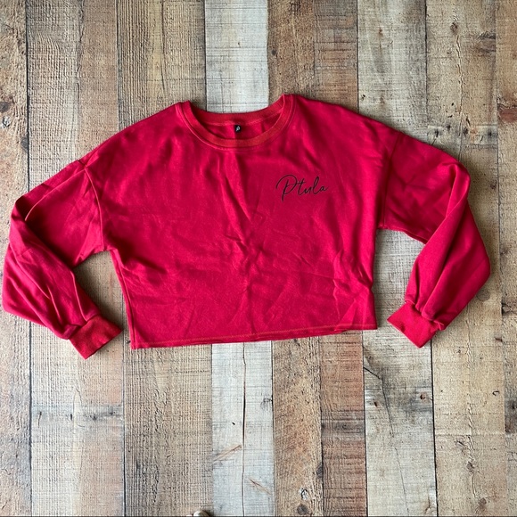 NWOT P'tula crop long sleeve Arnold Exclusive sz XS - Picture 1 of 4